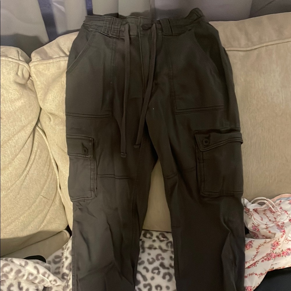 Men's Black Cargo Pants